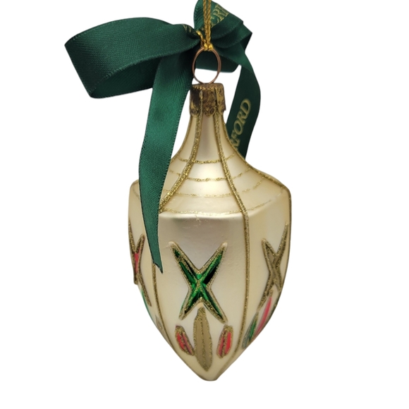 Waterford Ltd Series Nostalgic Collection Ornament Diamond Cut Cone - Picture 4 of 8